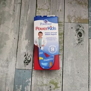 Powerstep PowerKids Pediatric 3/4 Length Orthotic Supports | 10-11T